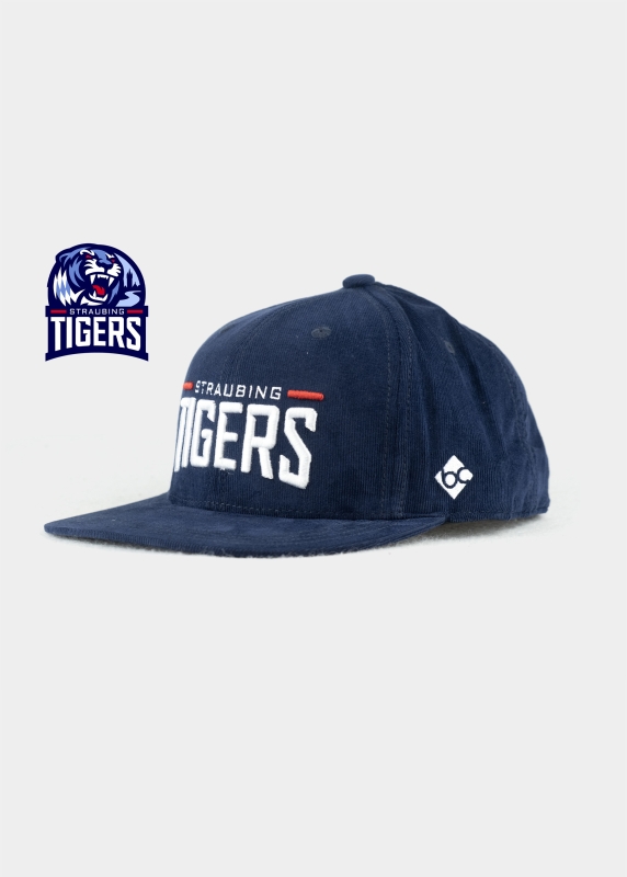 Cap "Straubing Tiger: Kord" - dunkelblau (Snapback)